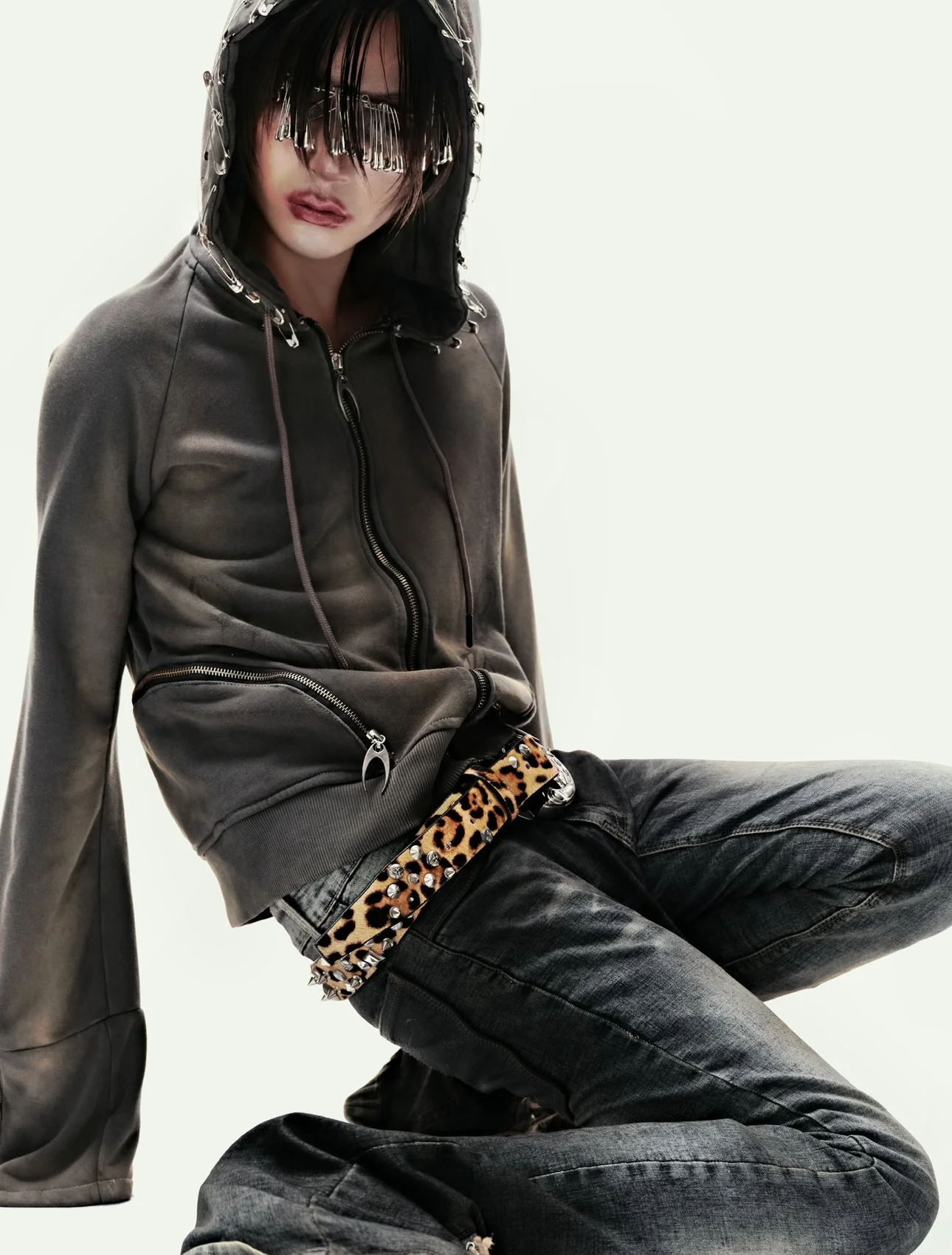 EPL BROWN WAXED HOODZIP - Image 6